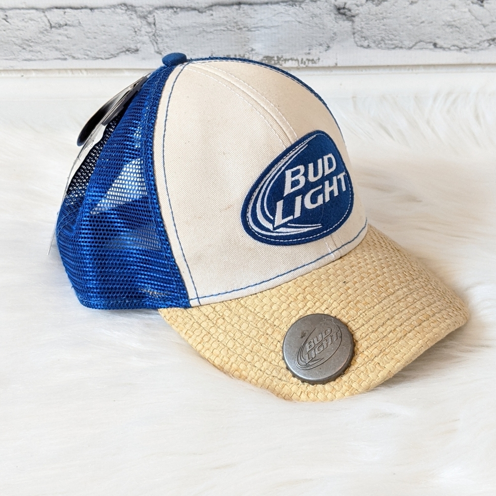 Bud Light bottle opener snapback